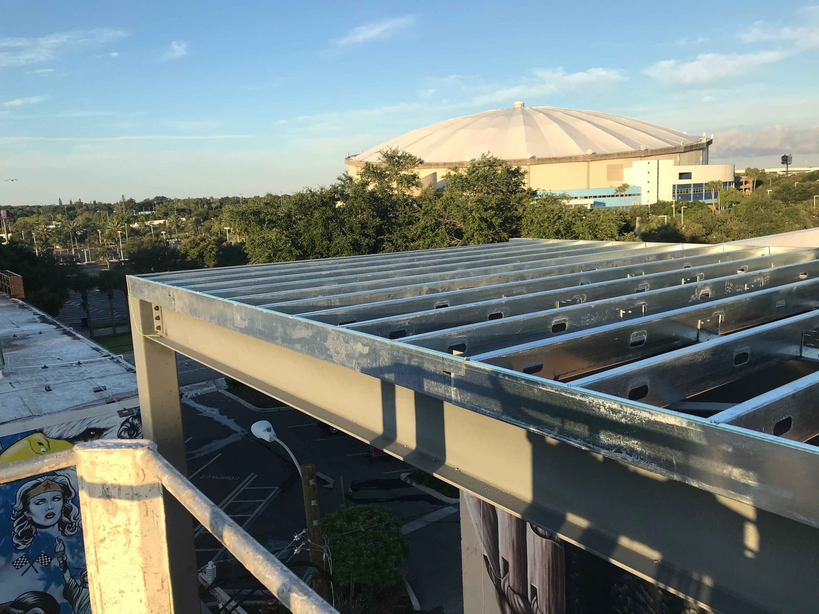 Interior framing and board installation